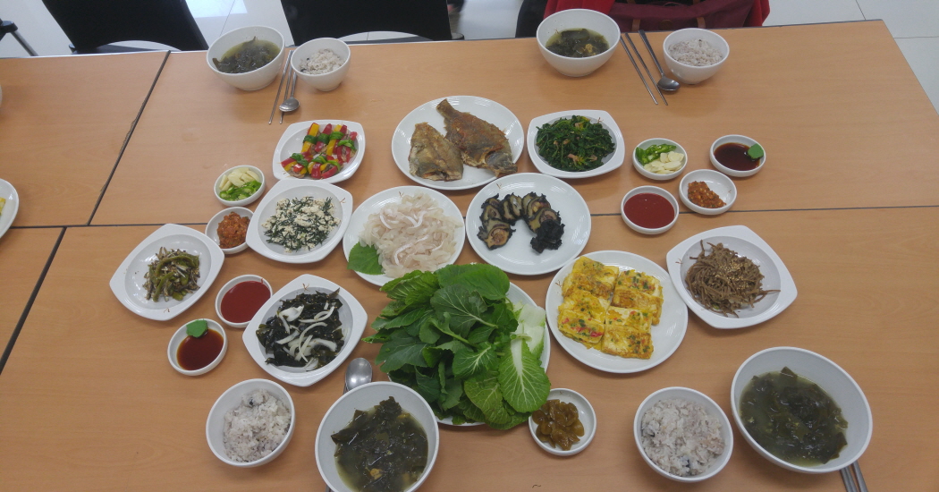 해녀밥상체험