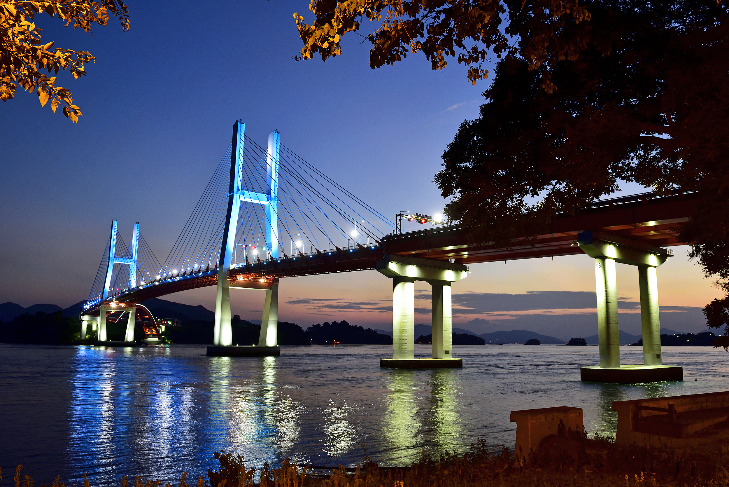 삼천포대교야경