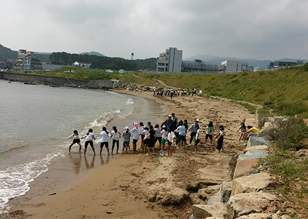 후릿그물체험