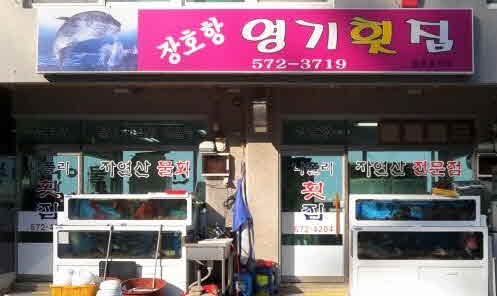장호항 영기횟집