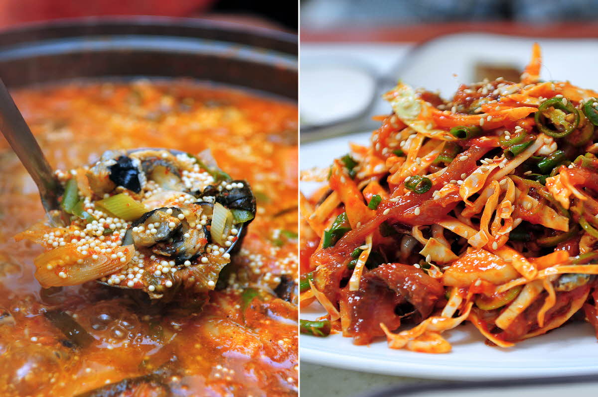 강릉 주문진 파도식당