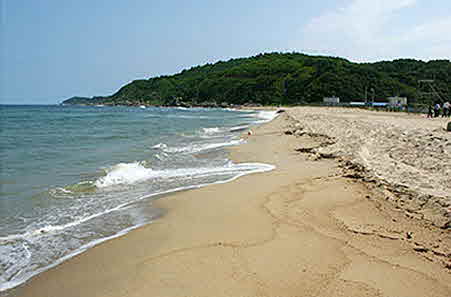 명파해수욕장