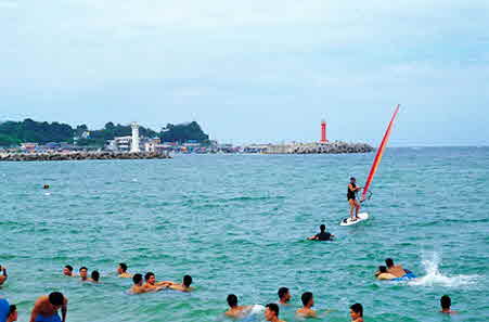 사천해변