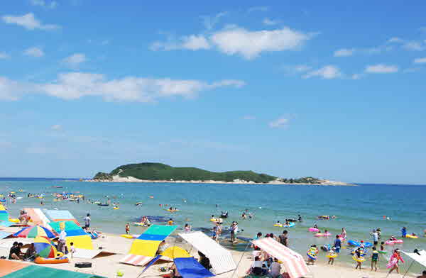 송지호해수욕장