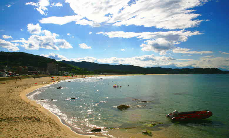 동산포해수욕장
