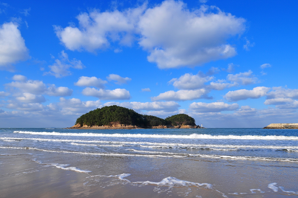 천리포해수욕장